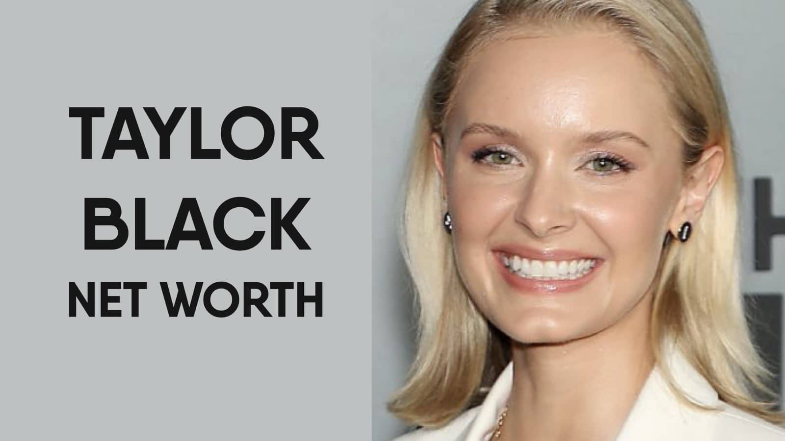 Taylor Black Net Worth