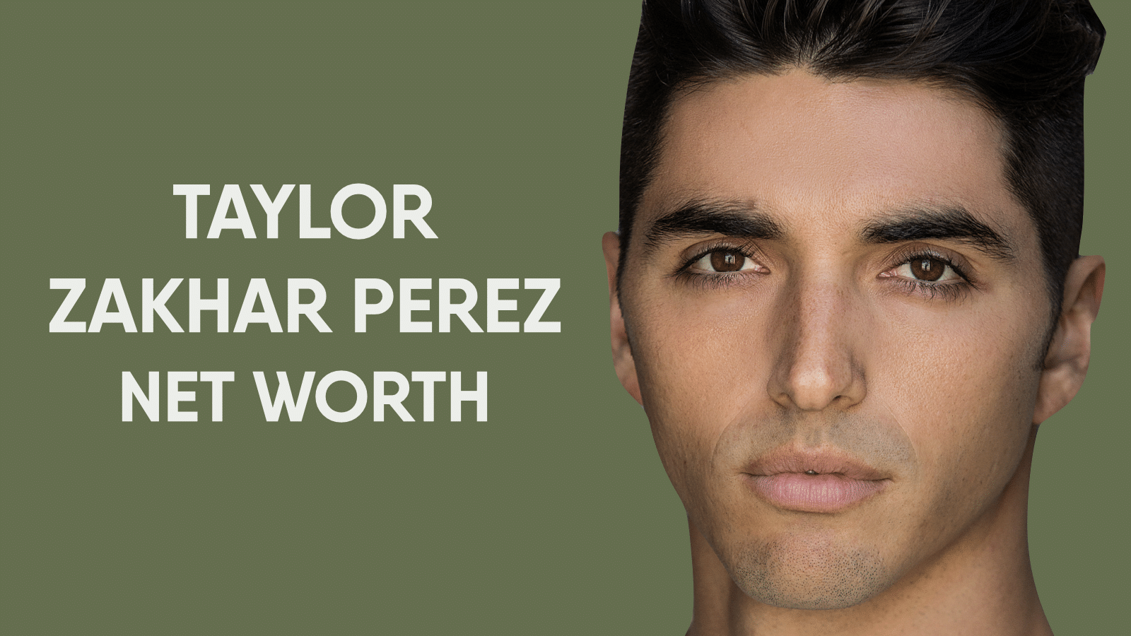 Taylor Zakhar Perez Net Worth